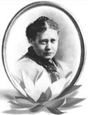 Е. П. Блаватская. 1875-1876. Фото выполнено неким Сарони в Нью-Йорке
