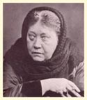 Е. П. Блаватская - Сфинкс 19 столетия. Фото Энрико Реста. Лондон, 8 января 1889. Архив ТО в Англии